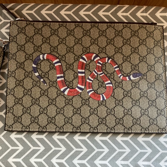 Gucci Snake Wristlet - Picture 1 of 4